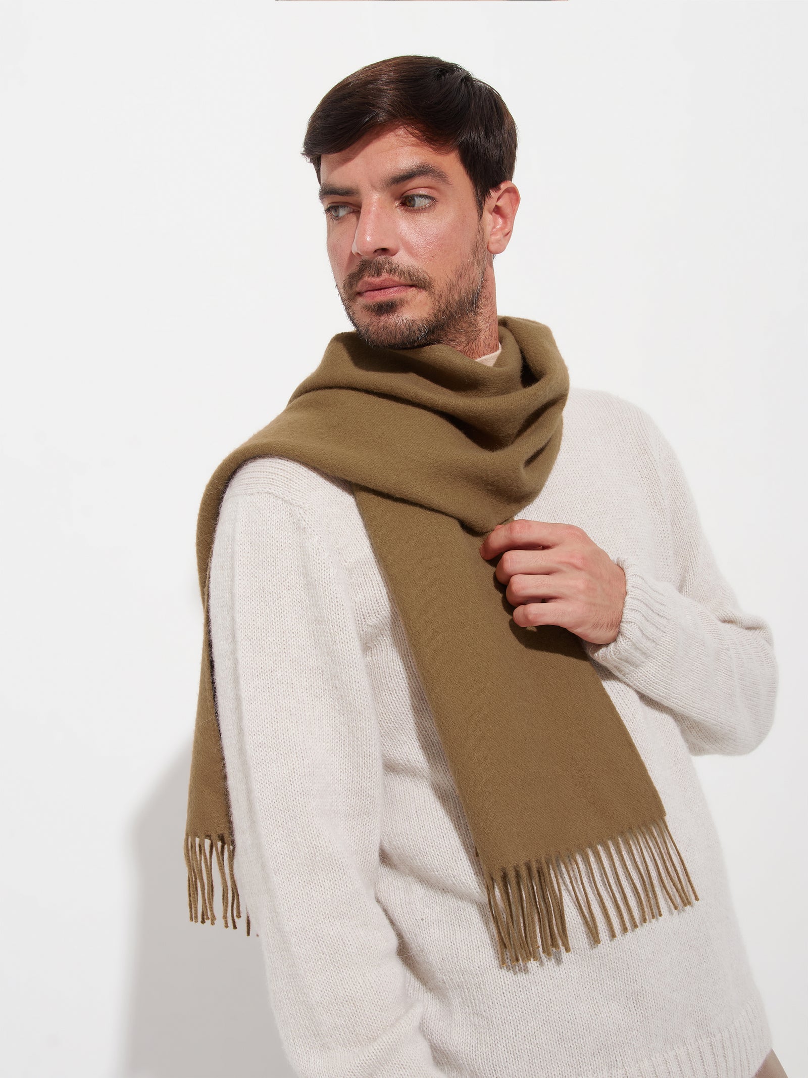 Adrian Scarf Baby Alpaca Color Paco