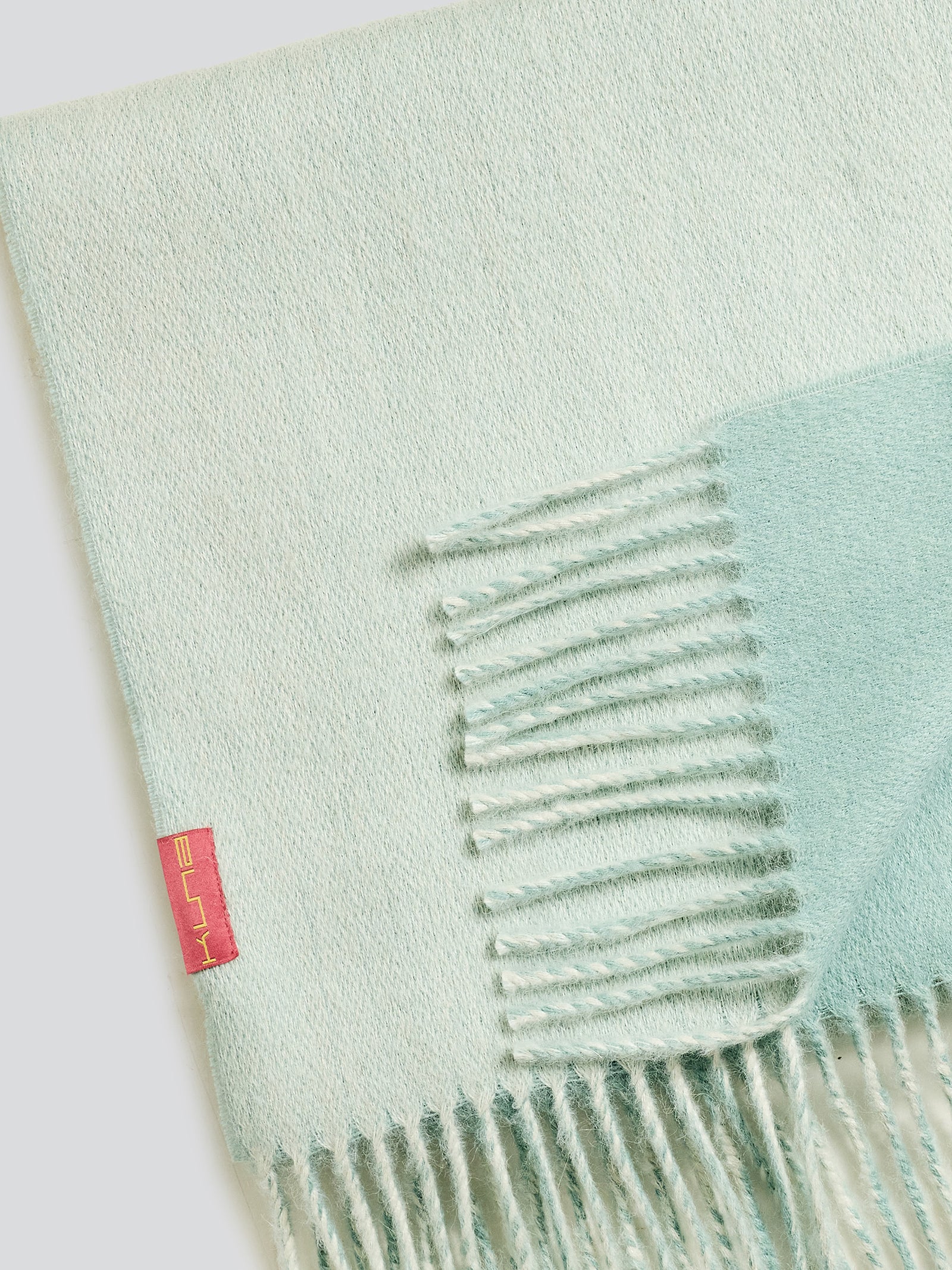 Tundra Scarf Baby Alpaca Color Green