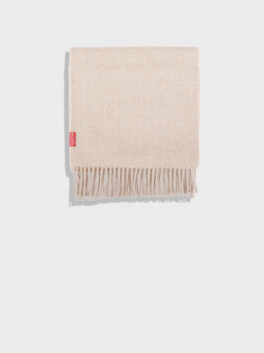Zeta Scarf Baby Alpaca Color Beige