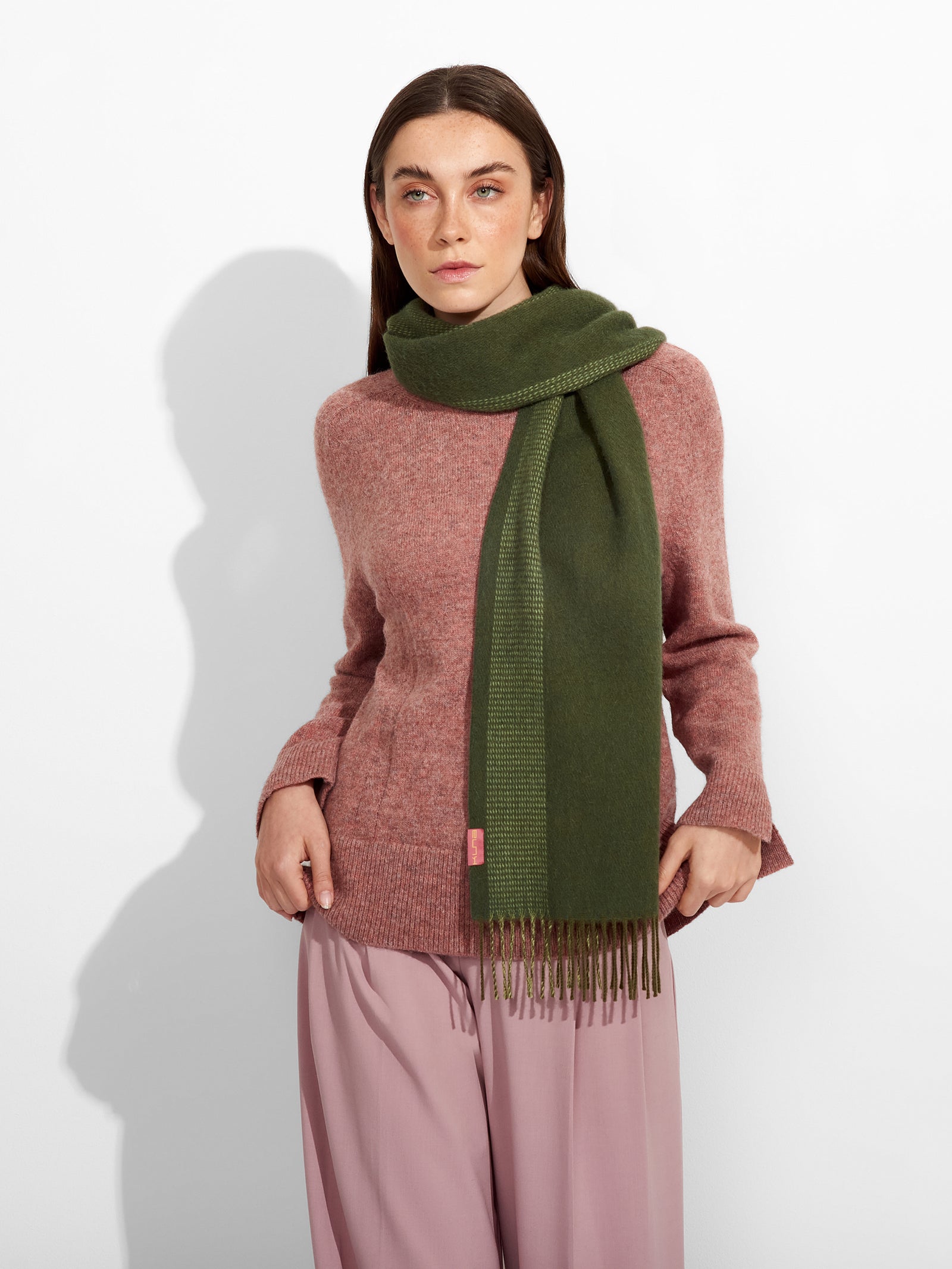 Zarick Scarf Baby Alpaca Color Green