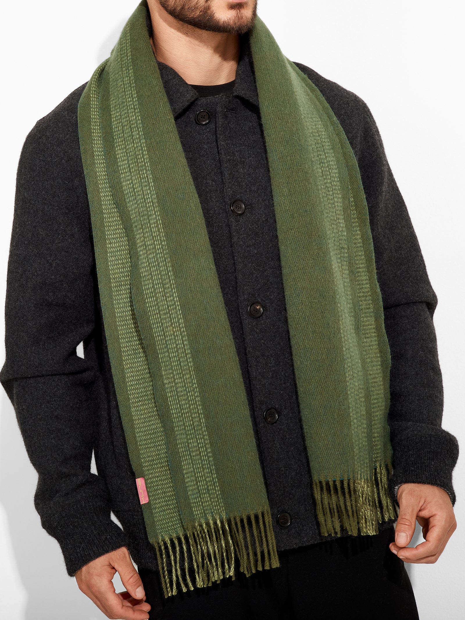 Zarick Scarf Baby Alpaca Color Green