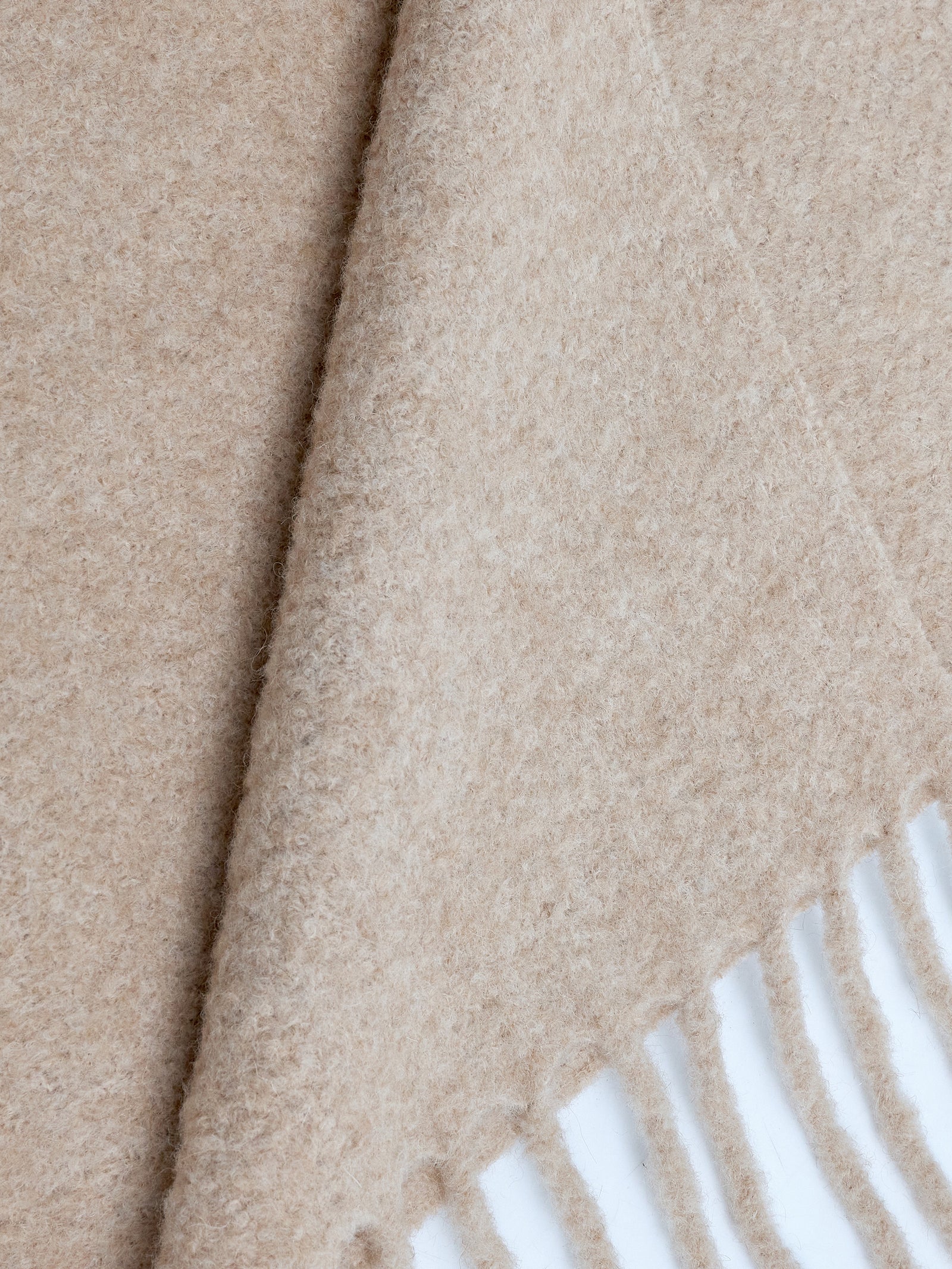 Yamileth Scarf Baby Alpaca & Wool Color Beige
