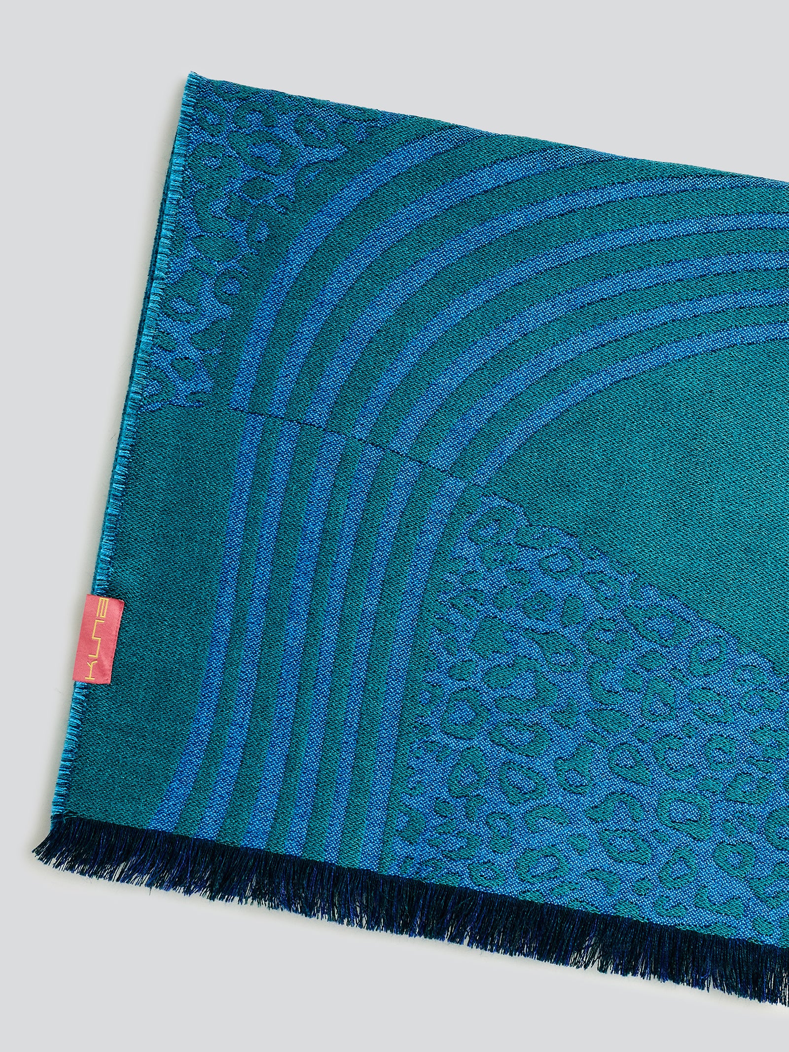Yogi Scarf Baby Alpaca Color Blue