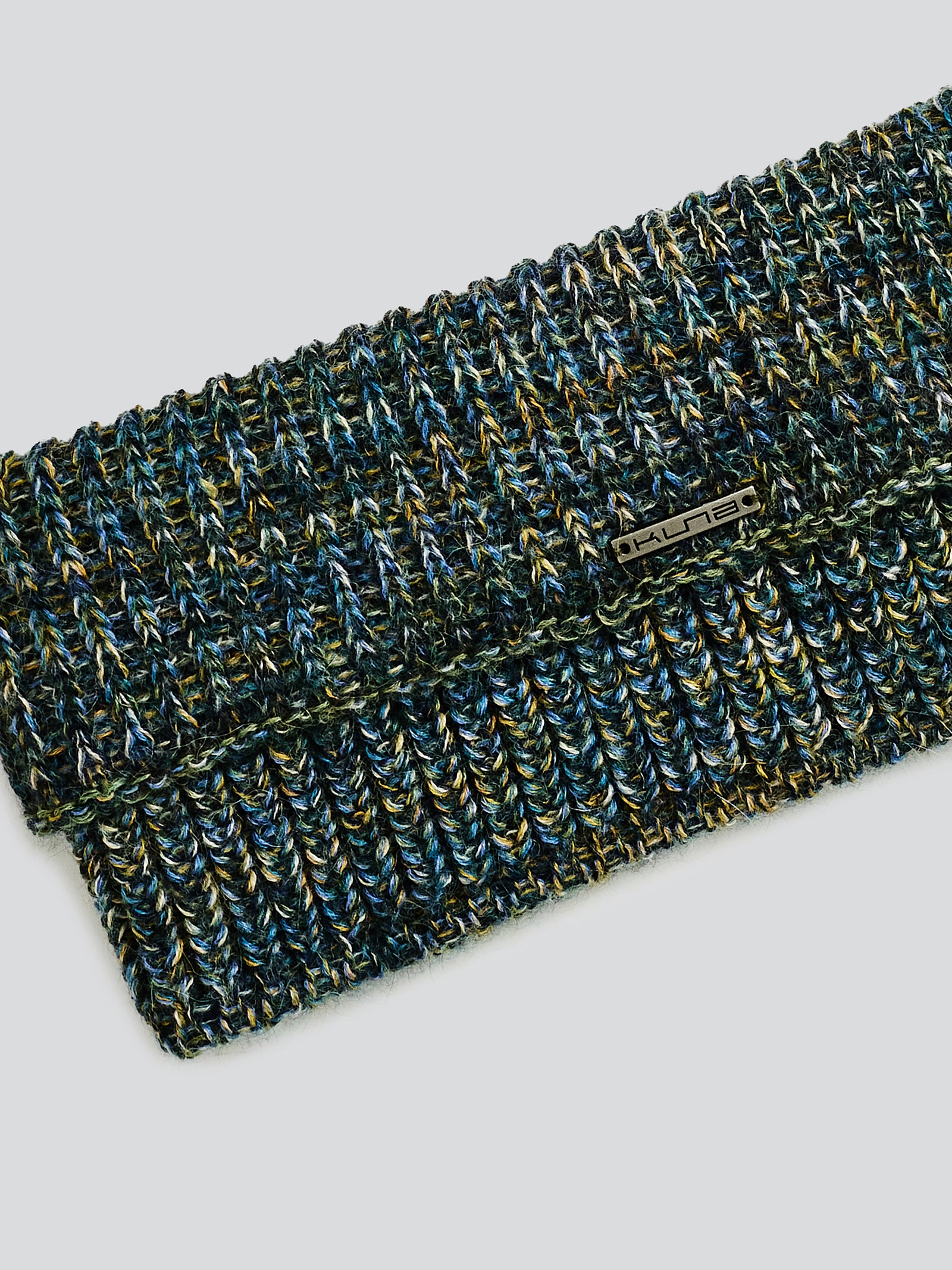 Ubicate Neck Scarf Baby Alpaca Color Turquoise