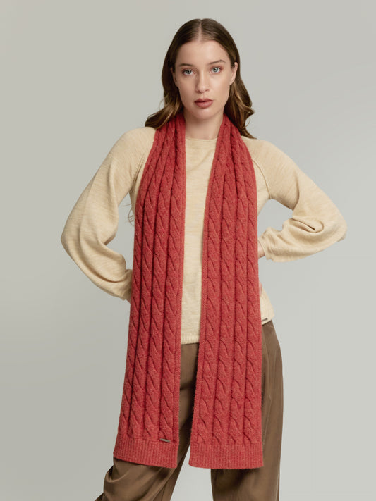 Yarela Scarf Baby Alpaca Color Orange