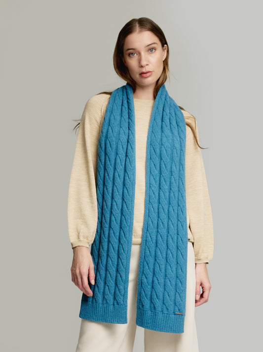 Yarela Scarf Baby Alpaca Color Light Blue