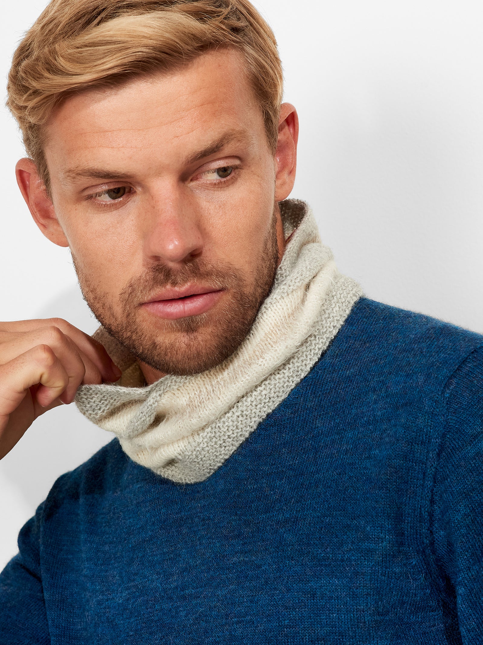 Zegovia Bufanda Baby Alpaca Color Crudo