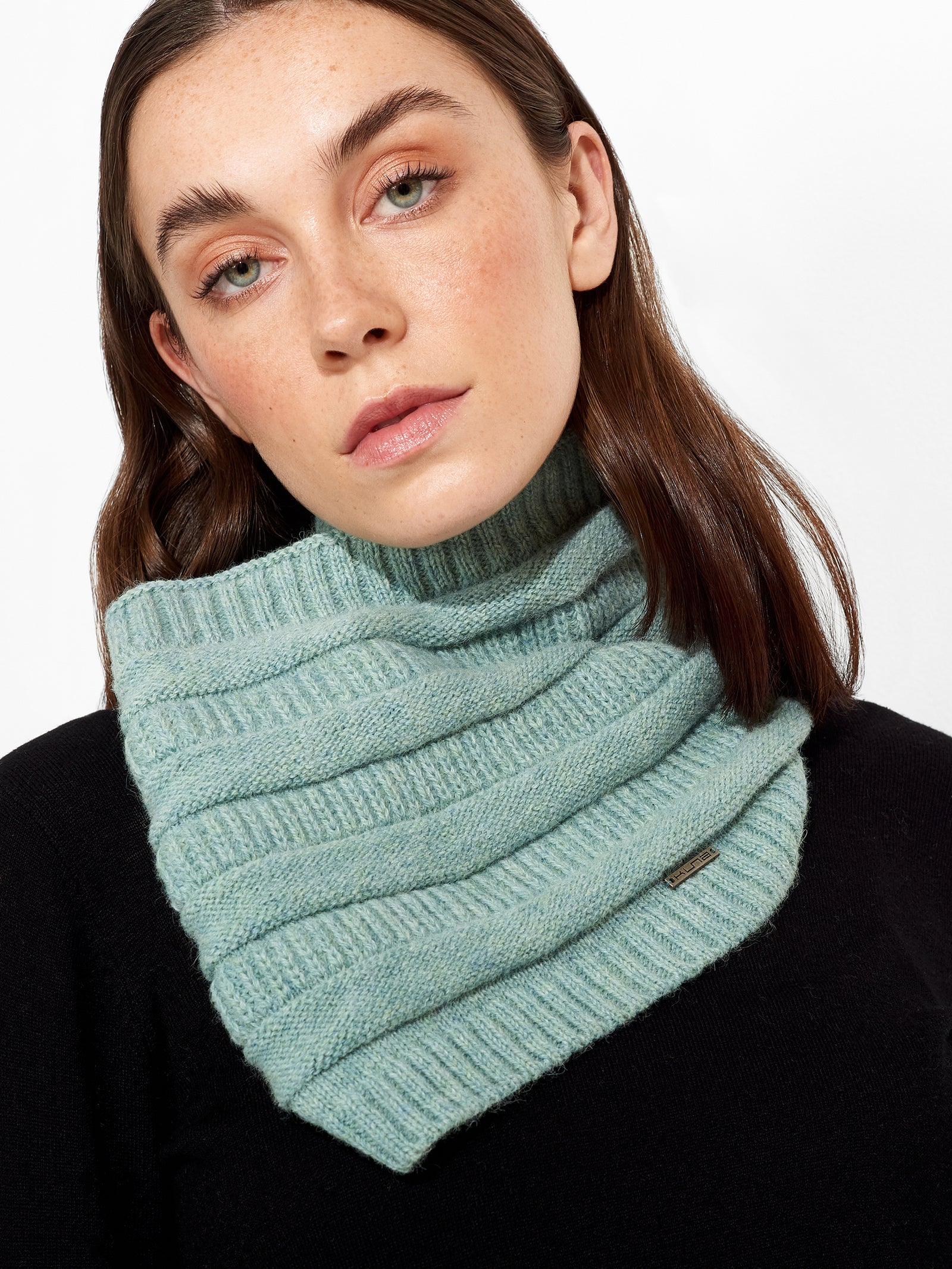 Zada Scarf Baby Alpaca Color Ligth Blue