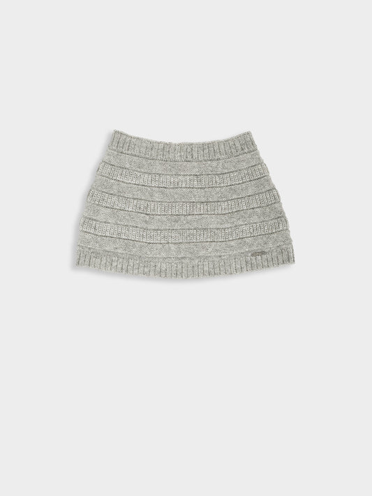 Zada Scarf Baby Alpaca Color Grey