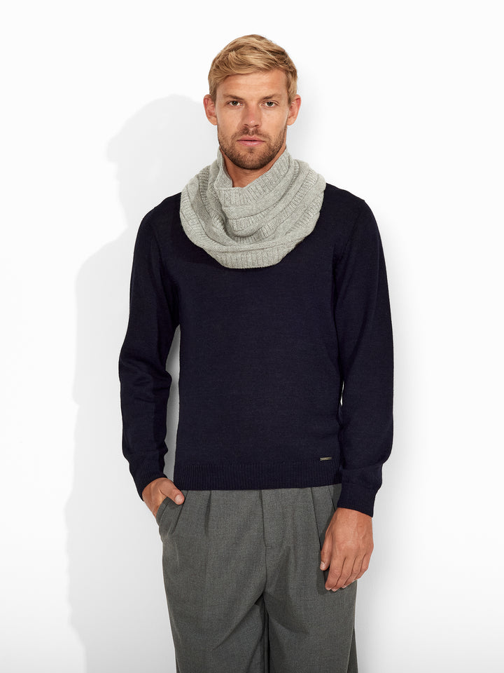 Zada Scarf Baby Alpaca Color Grey