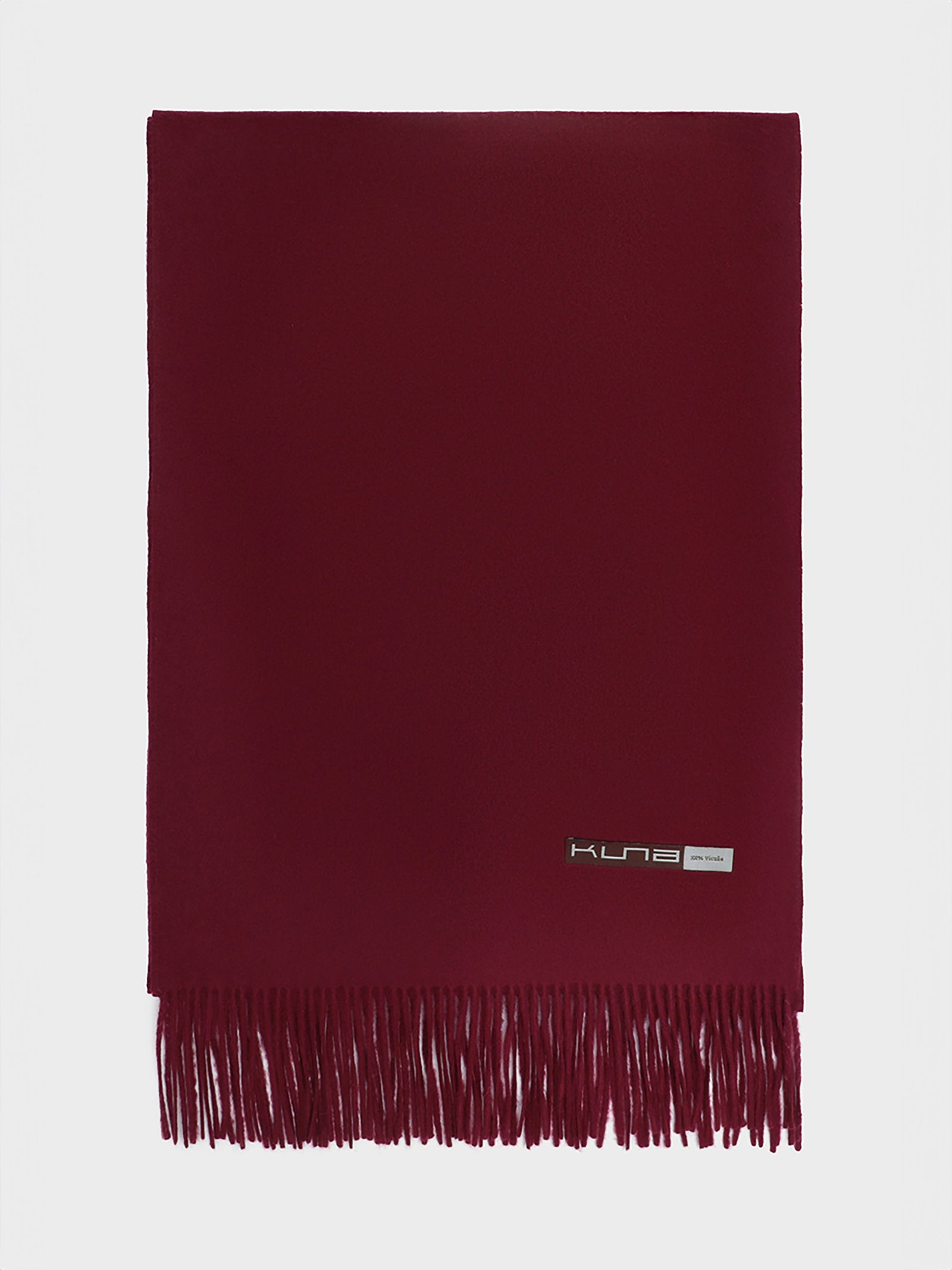 Basel Scarf Vikuna Color Burdeo