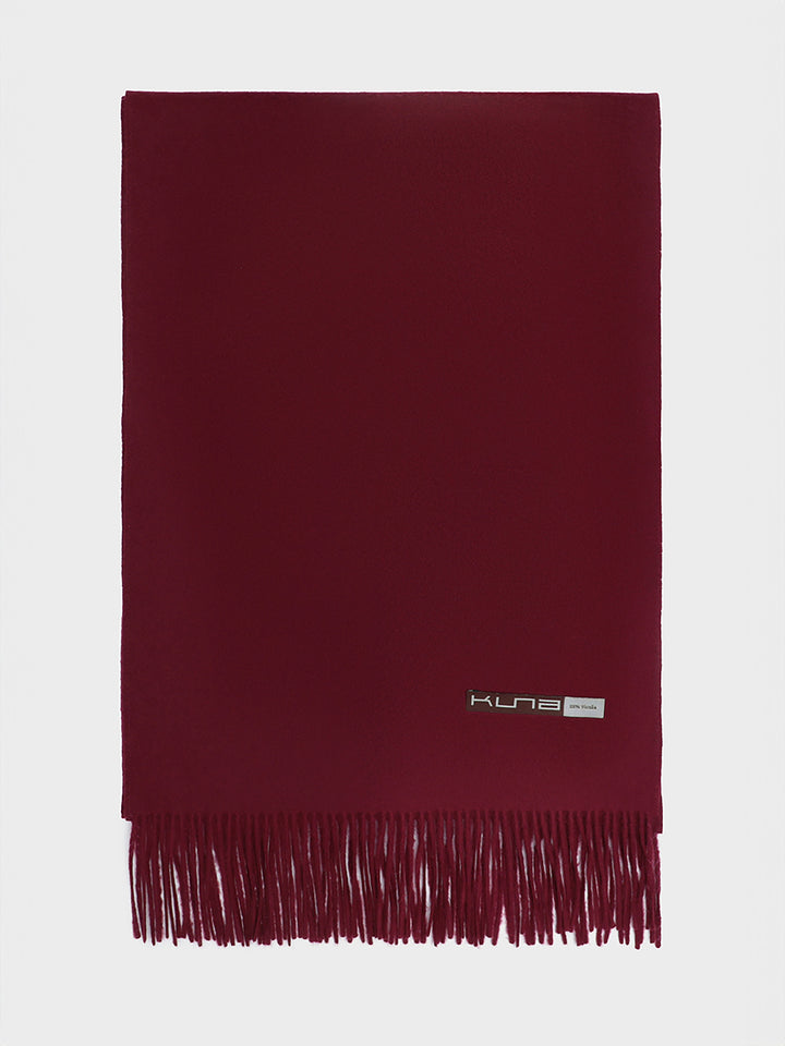 CHALINA BASEL DE VICUÑA COLOR BURDEO