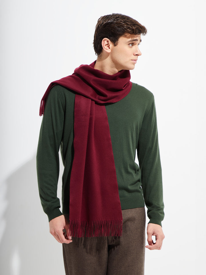 CHALINA BASEL DE VICUÑA COLOR BURDEO