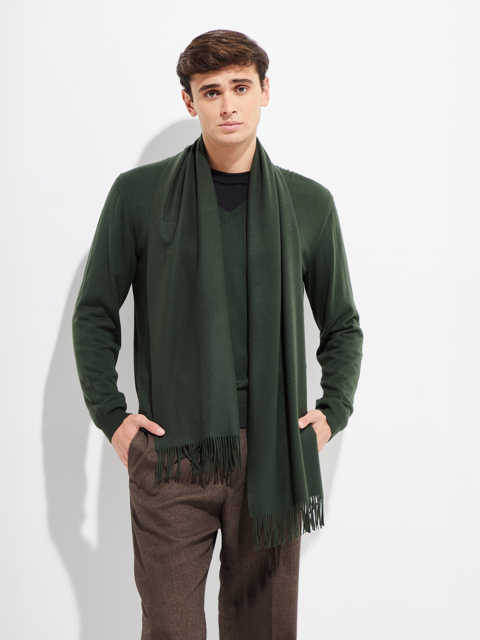 Fular Basel Vikuna Color Verde