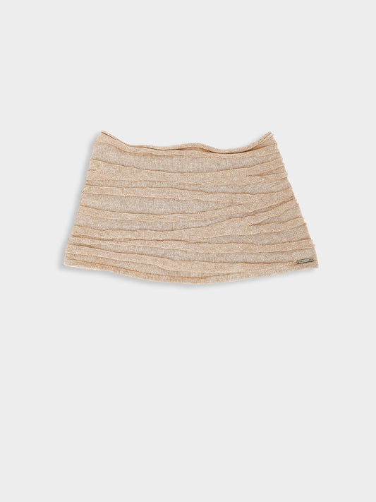 Zion Scarf Cotton Color Beige