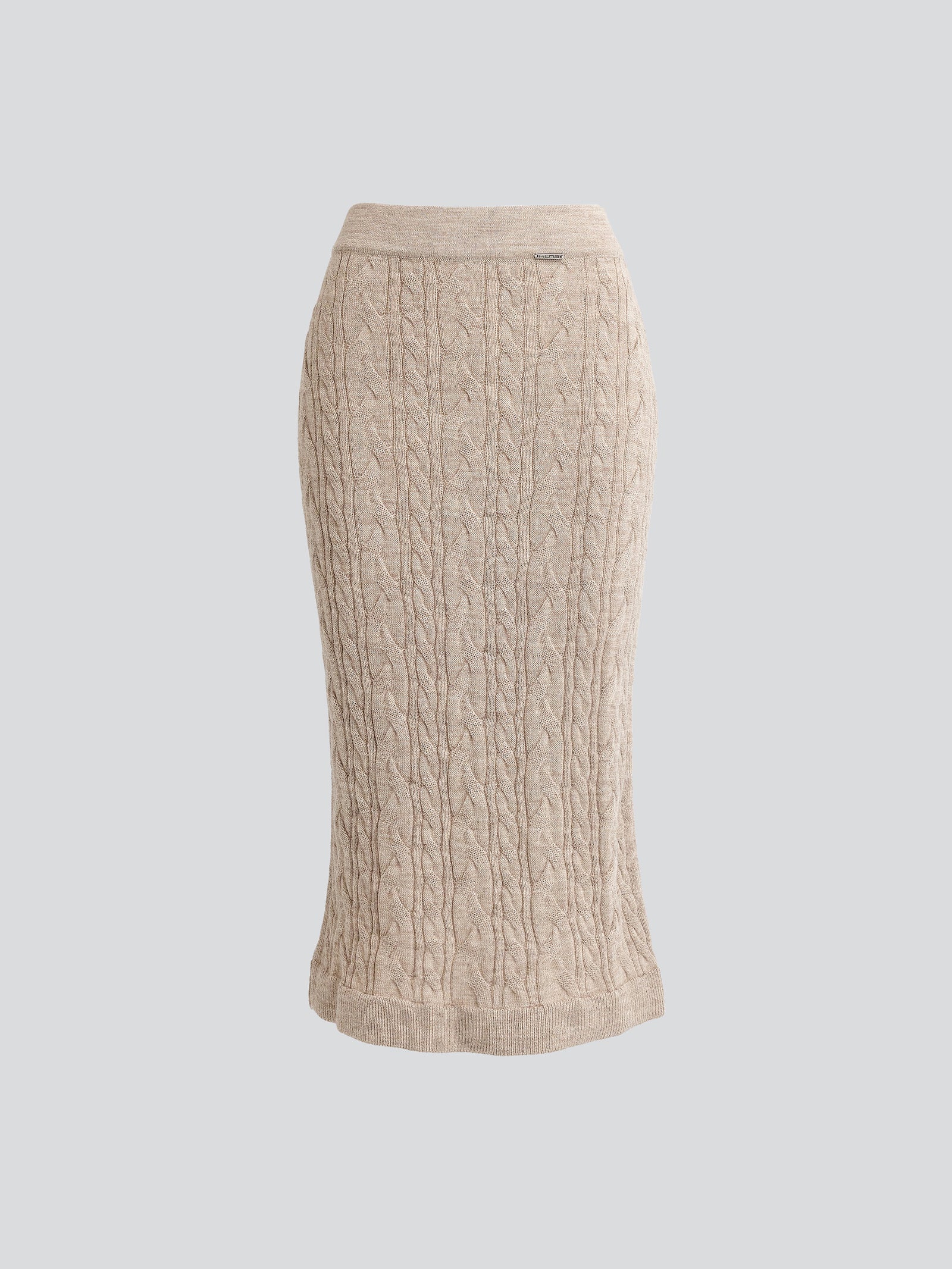 Yanina Skirt Baby Alpaca Color Beige