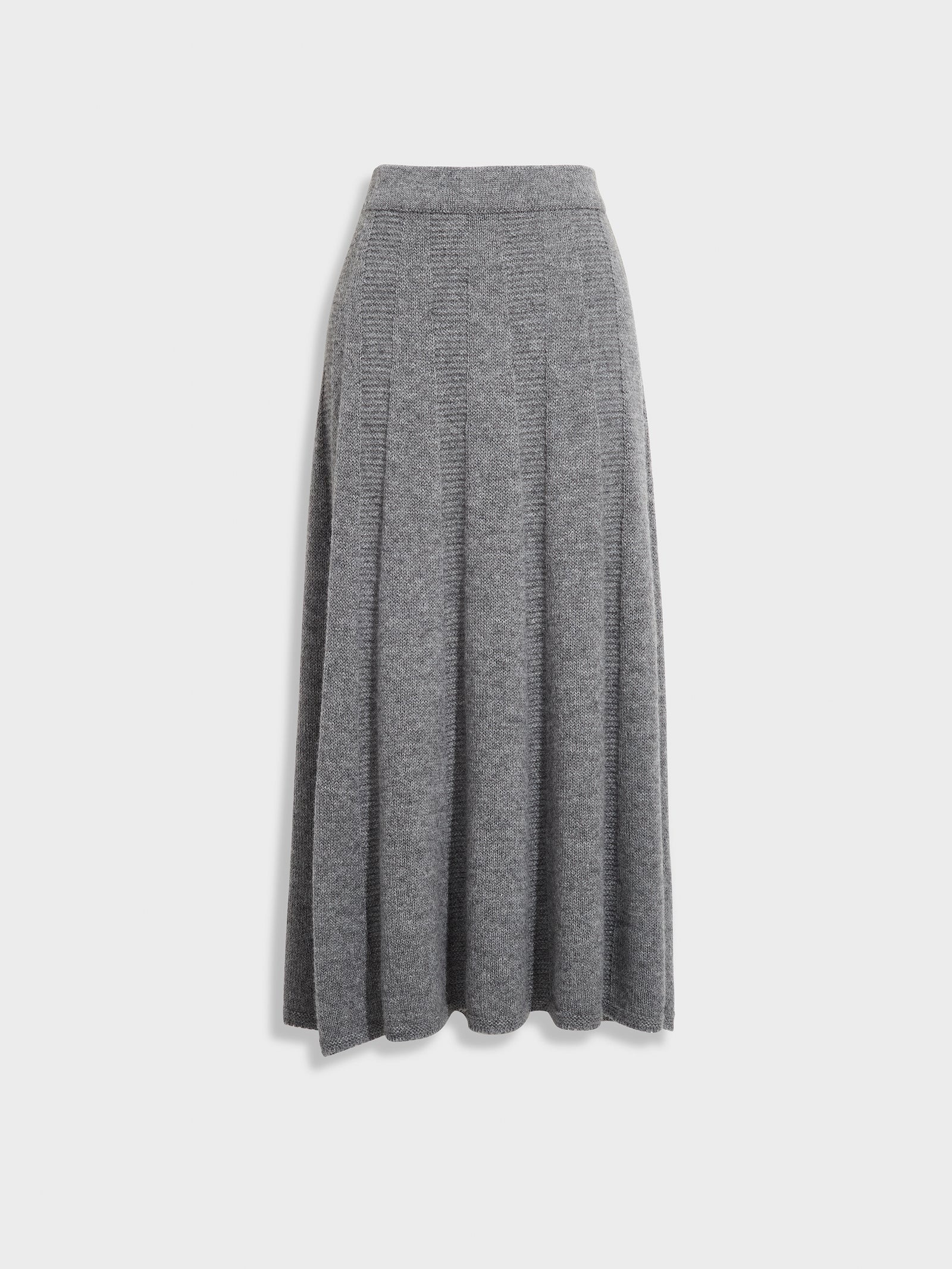 Zibilla Skirt Baby Alpaca Color Grey