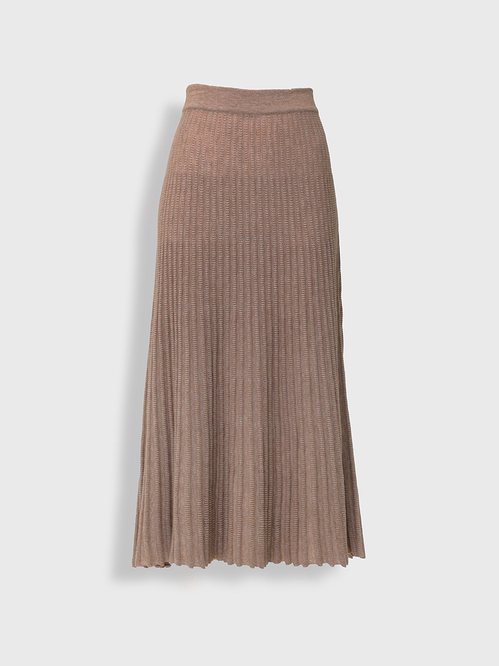 Falda Yucatán Algodón Color Beige