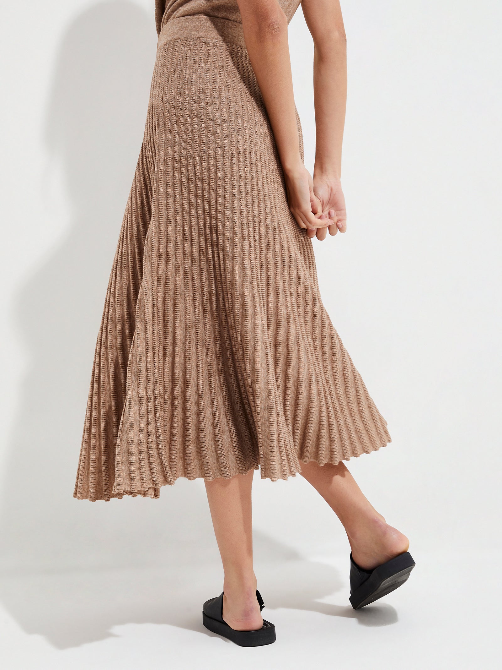 Falda Yucatán Algodón Color Beige