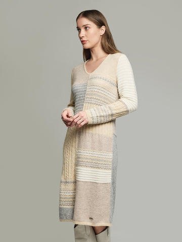 Ysadora Dress Baby Alpaca Color Beige