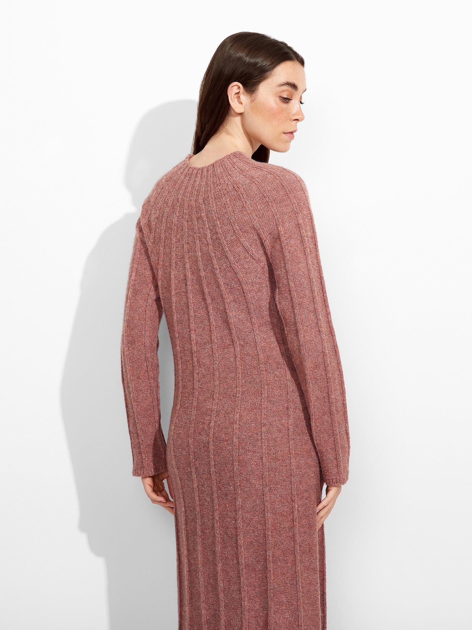 Zephir Dress Baby Alpaca Color Pink