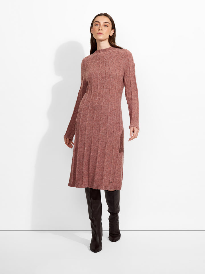 Vestido Zephir Baby Alpaca Color Rosa