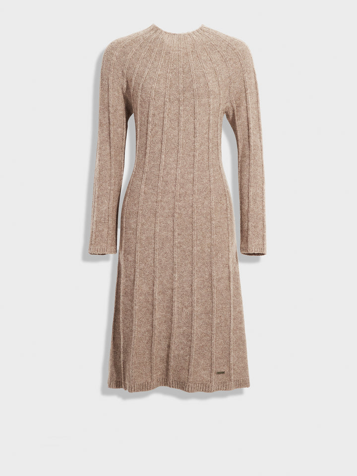 Vestido Zephir Baby Alpaca Color Marrón