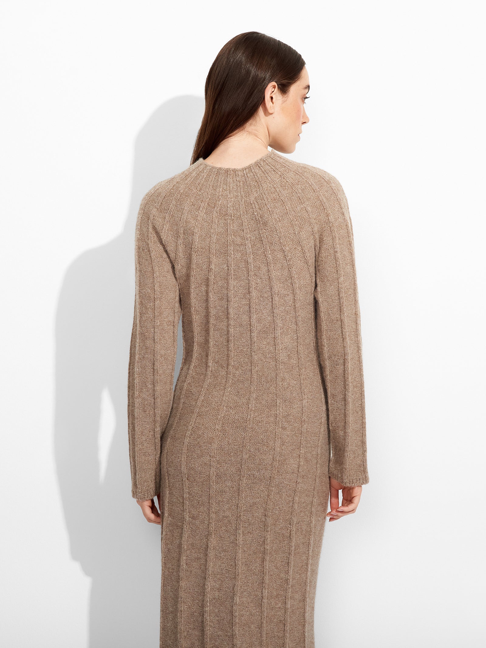 Zephir Dress Baby Alpaca Color Brown