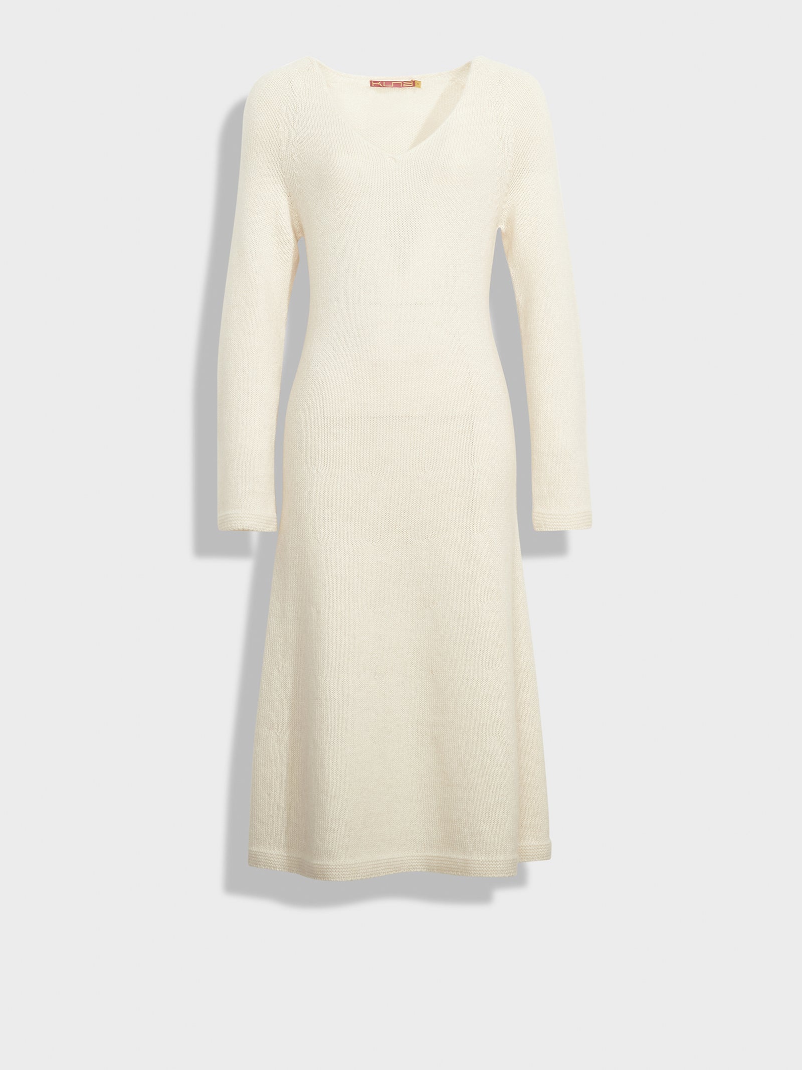 Zafina Dress Baby Alpaca Color Ecru