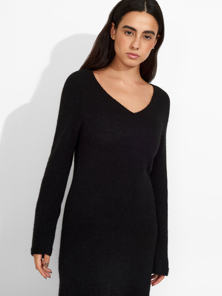 Vestido Zafina Alpaca Bebé Color Negro