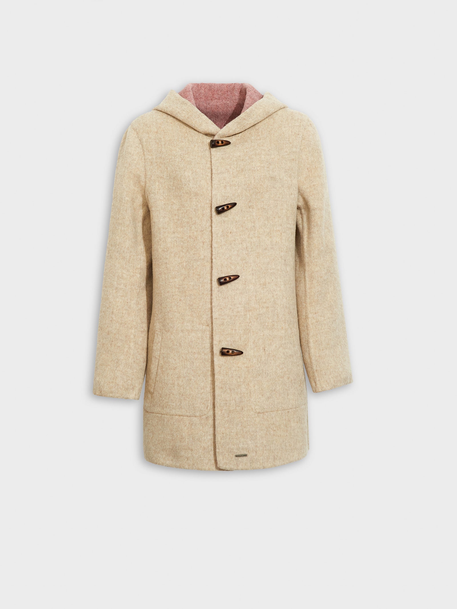 Alaia Coat Baby Alpaca Color Pink
