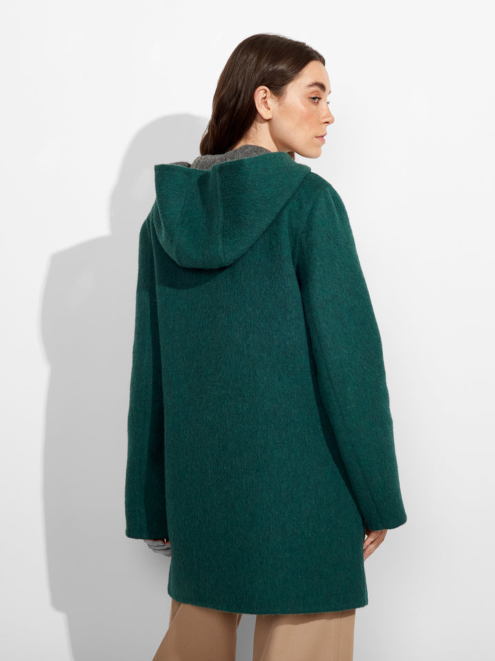 Abrigo Alaia Alpaca Baby Color Verde