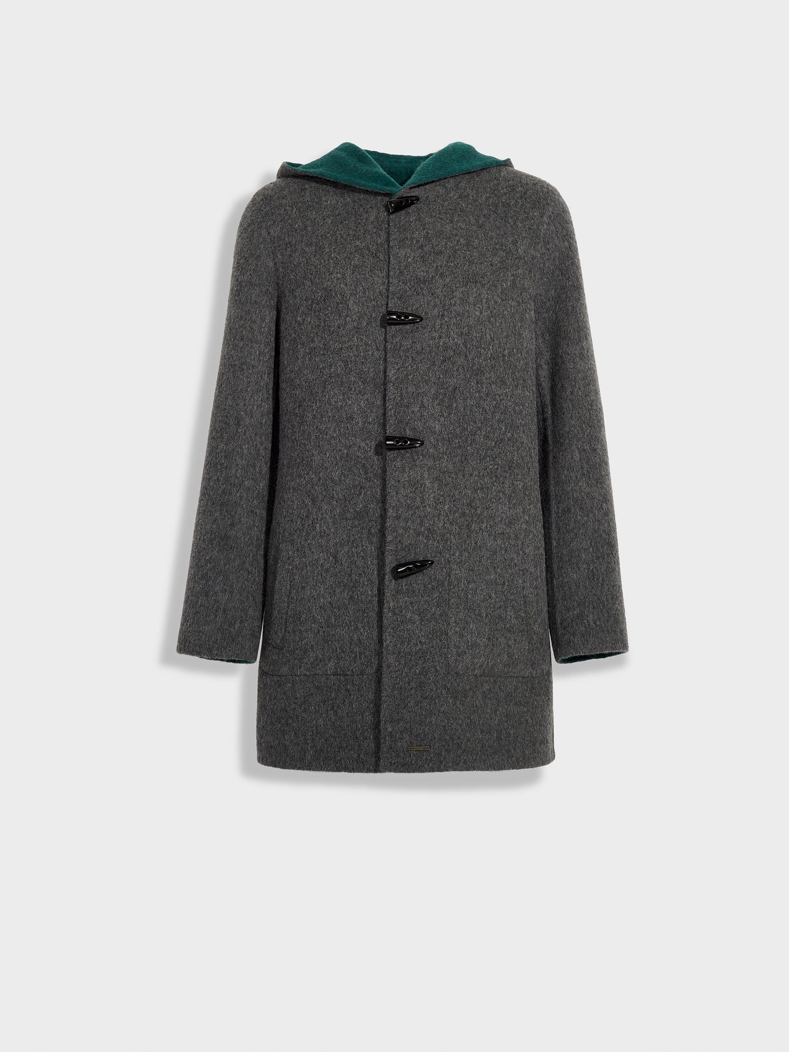 Alaia Coat Baby Alpaca Color Green