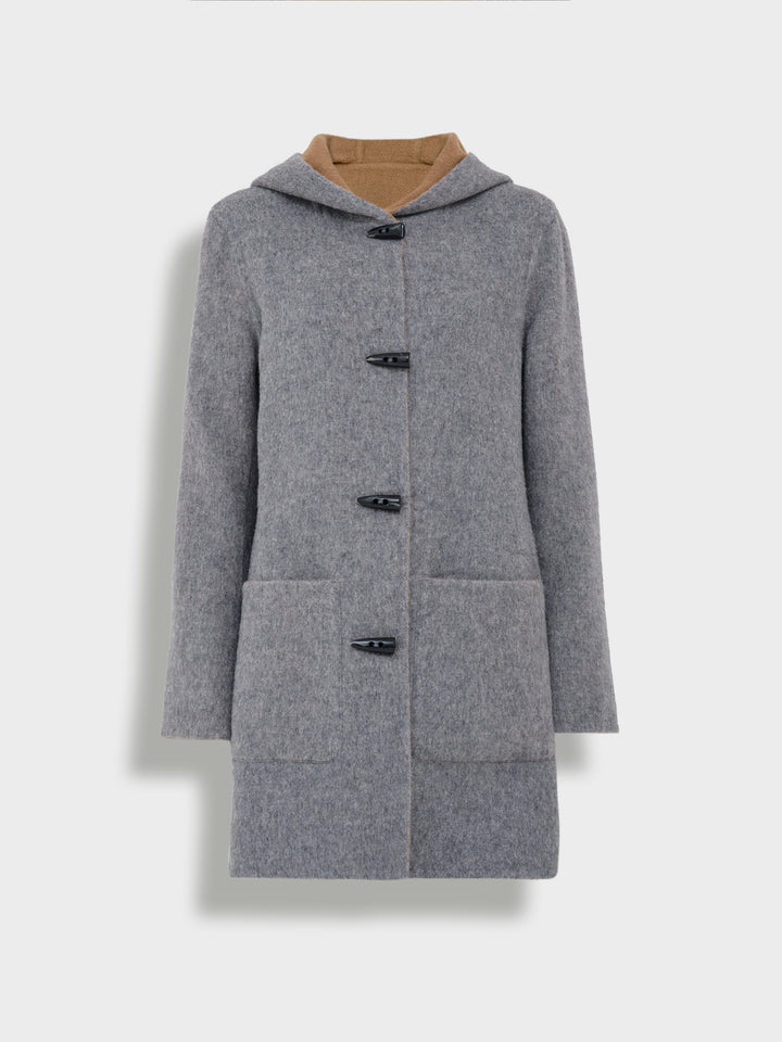 Abrigo Alaia Alpaca Baby Color Gris