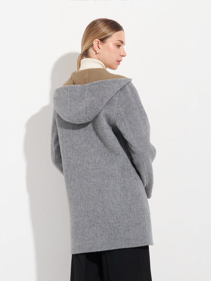 Abrigo Alaia Alpaca Baby Color Gris