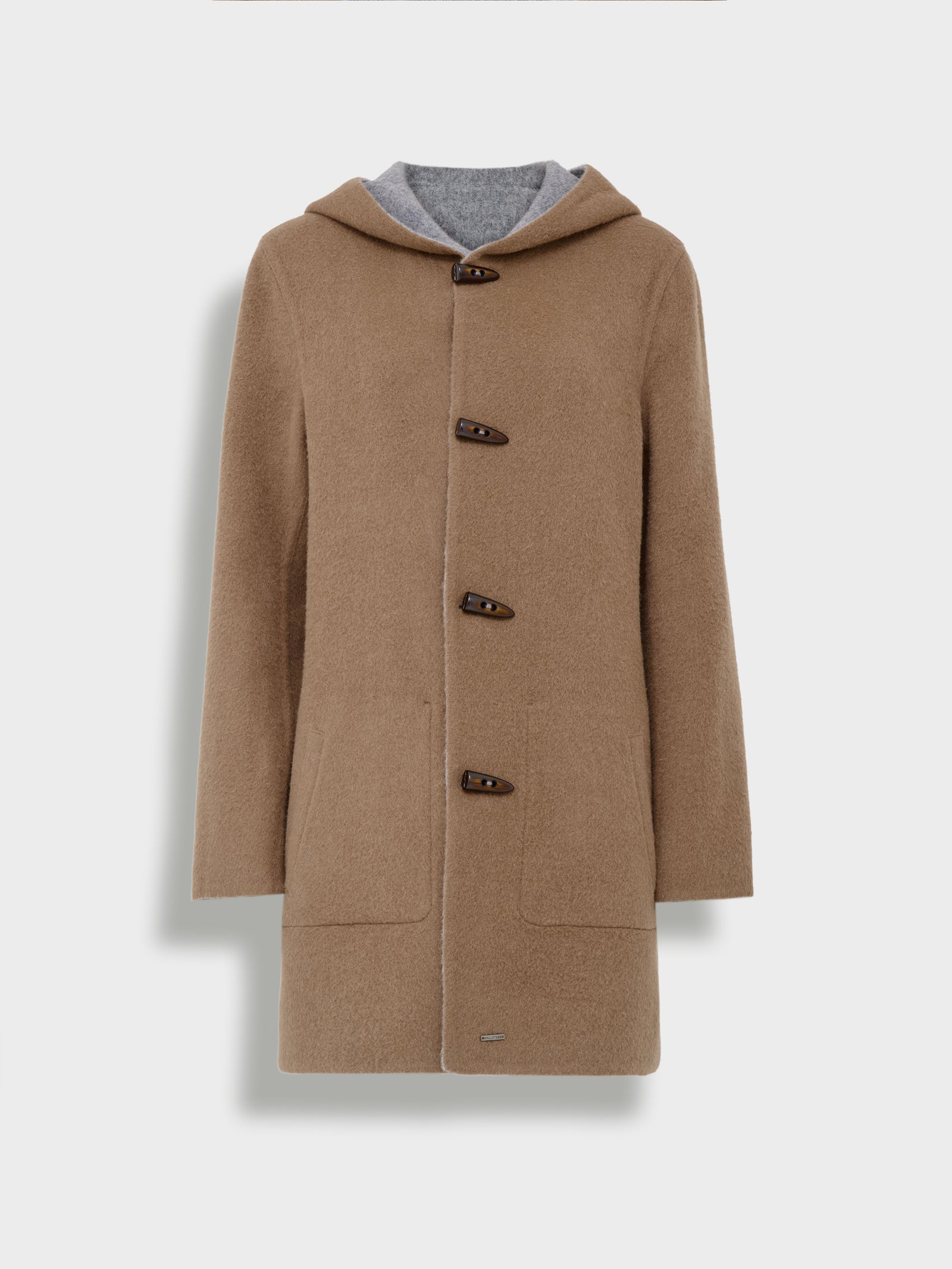 Alaia Coat Baby Alpaca Color Grey