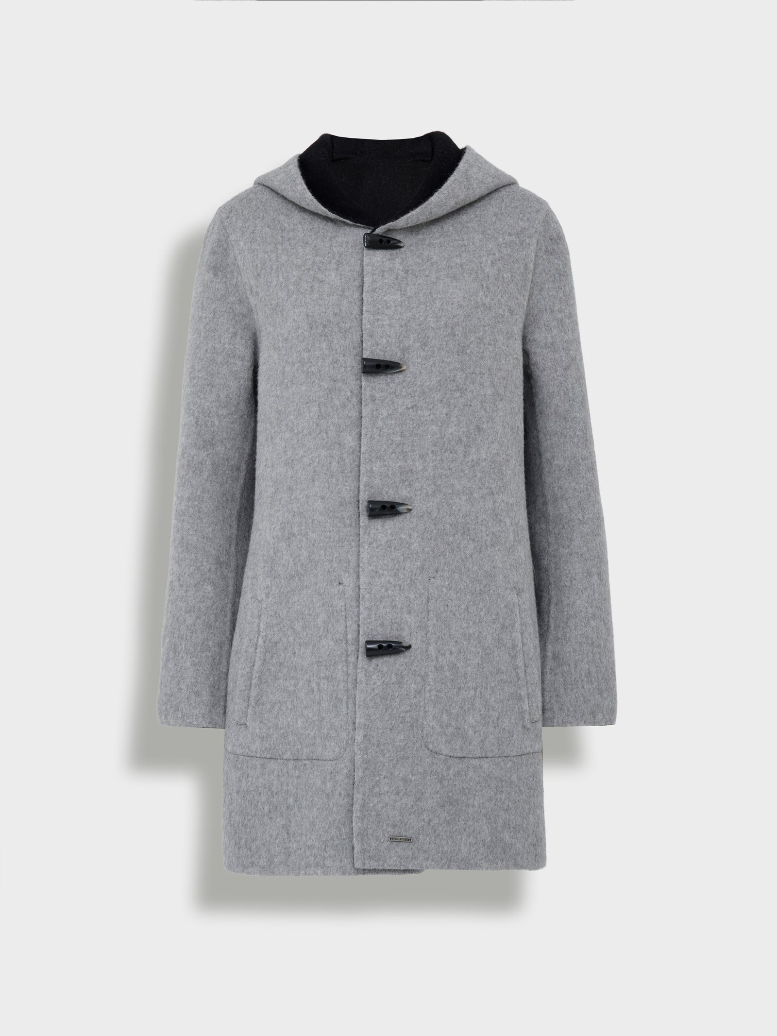 Alaia Coat Baby Alpaca Color Black