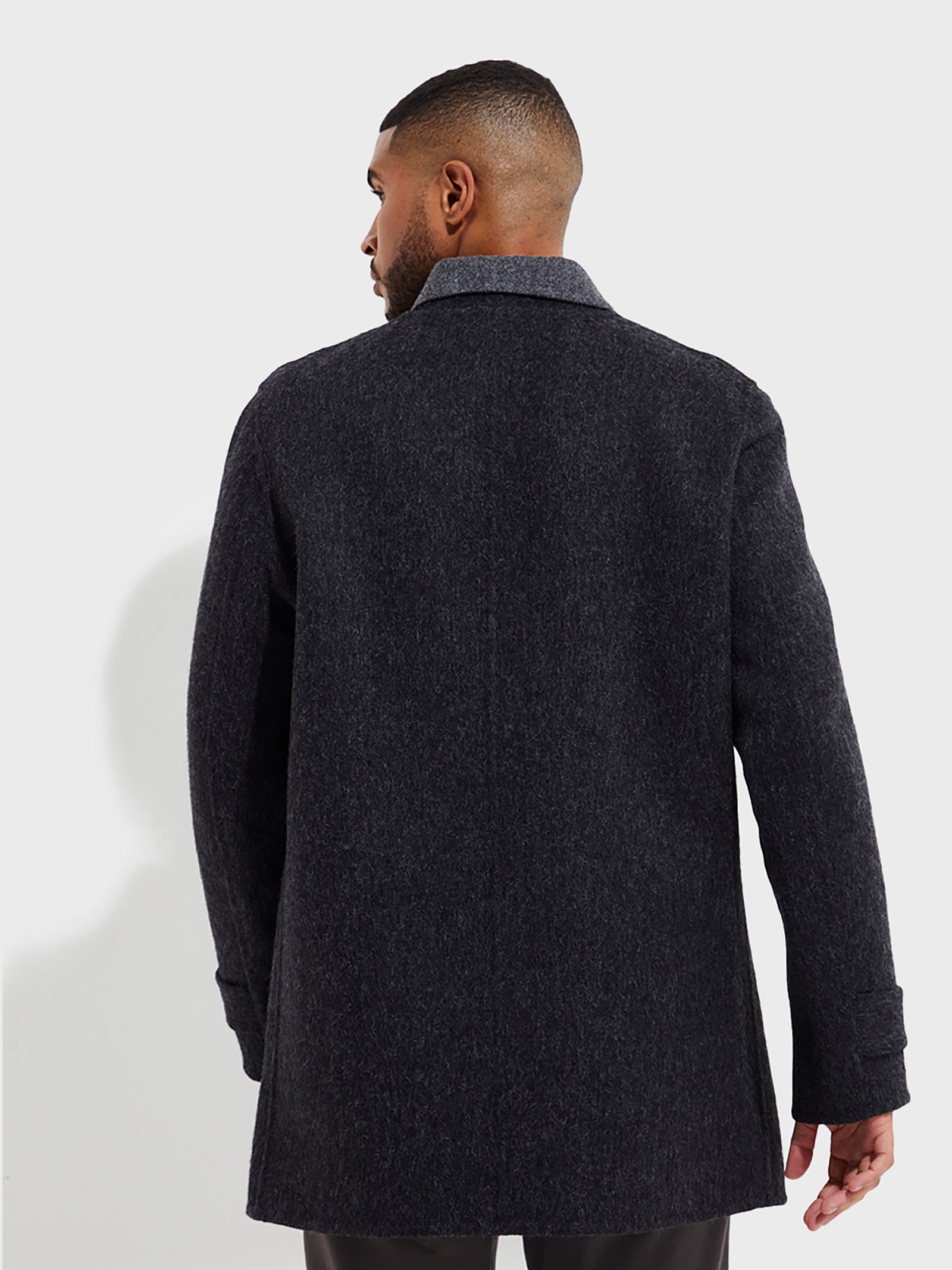 Abrigo Valiente de Baby Alpaca Color Gris