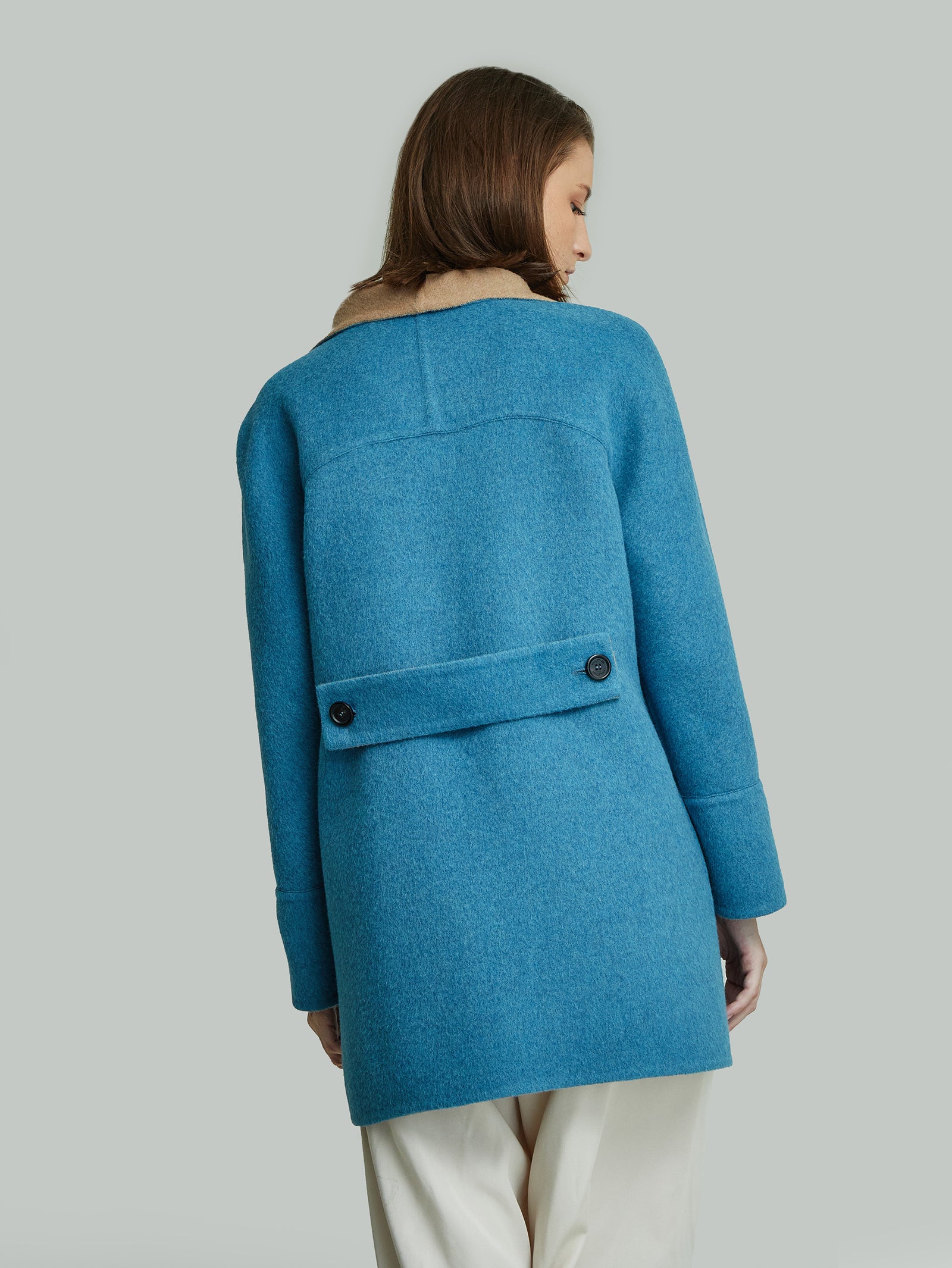 Yuriel Coat Baby Alpaca Color Camel