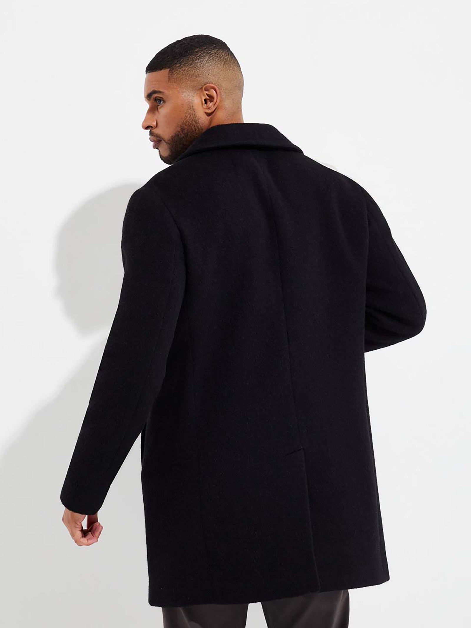 Ydalgo Coat Baby Alpaca Color Black
