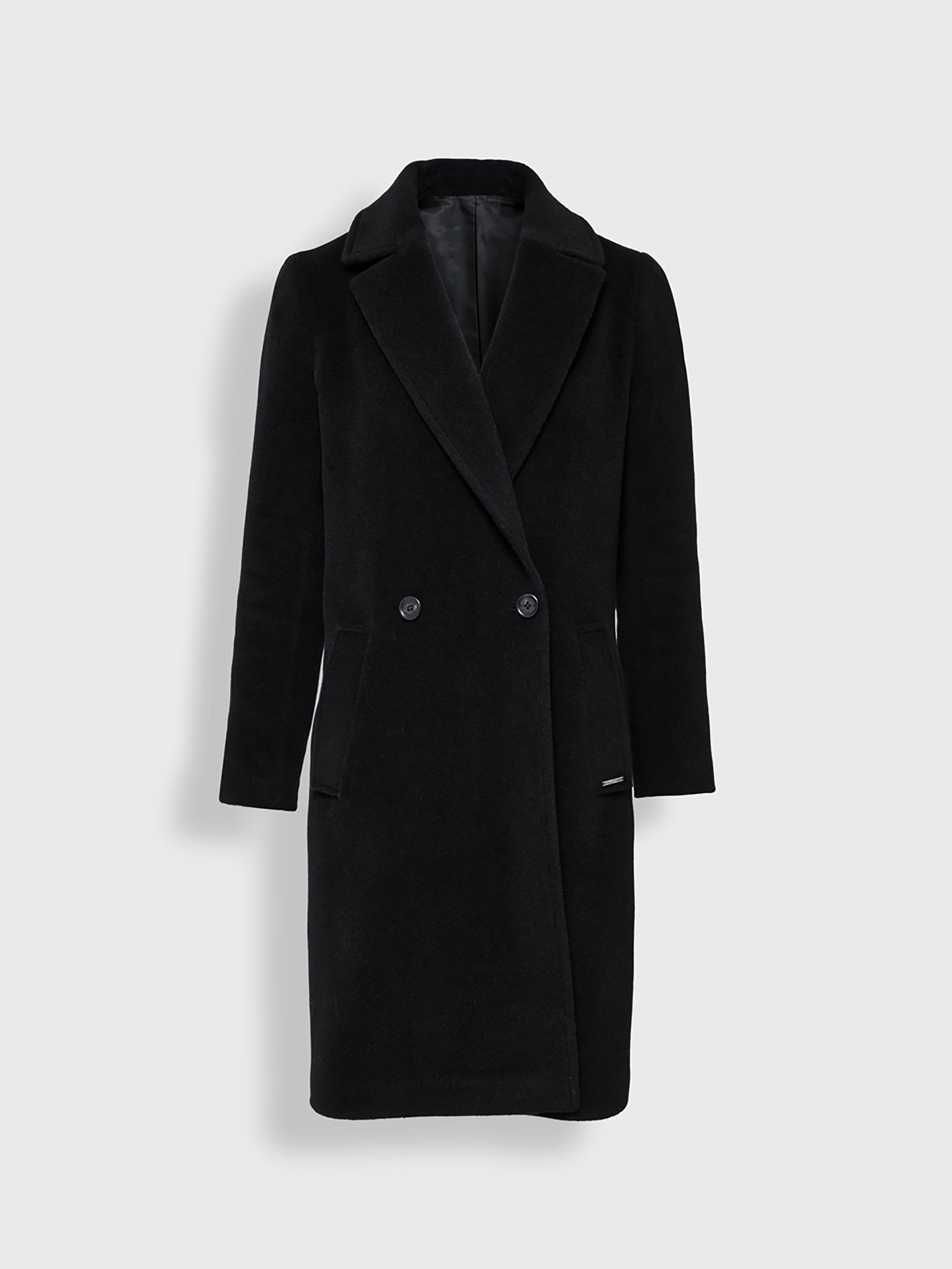 Yesenia Coat Baby Alpaca & Wool Color Black