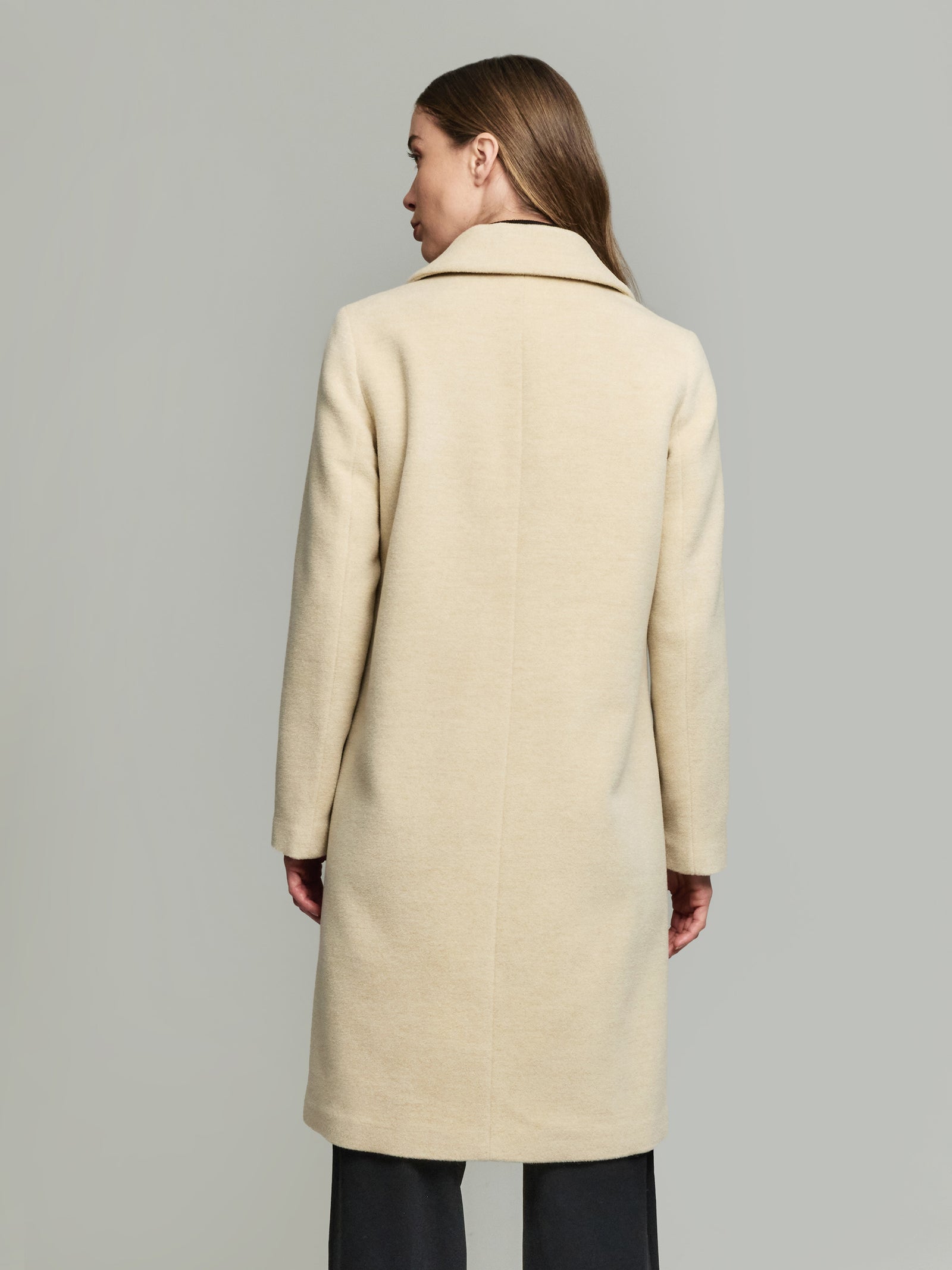 Yesenia Coat Baby Alpaca & Wool Color Beige