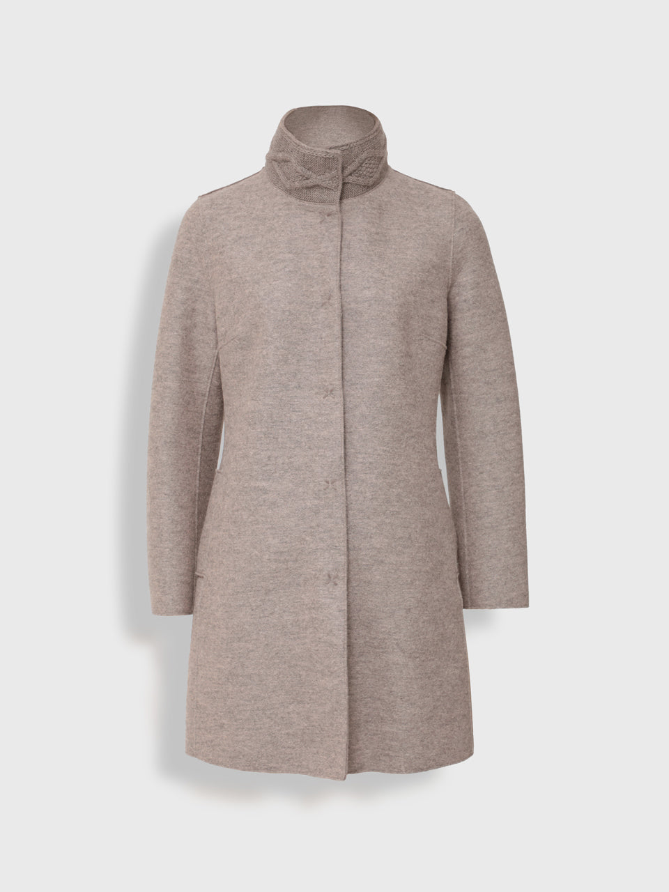 Yoko Coat Alpaca Color Beige