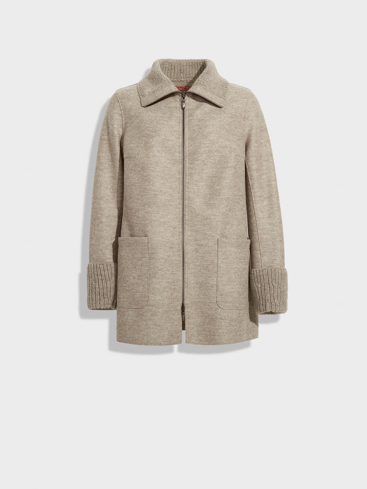 Zingaro Abrigo Alpaca Color Beige