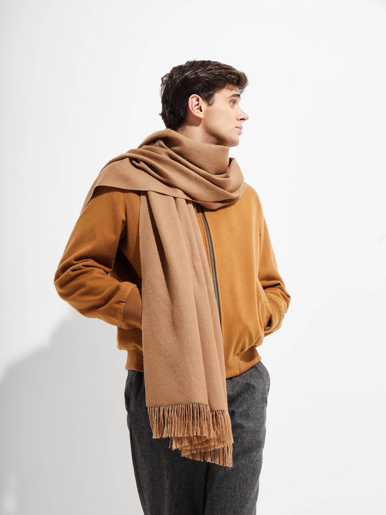 ESTOLA JEE DE ROYAL ALPACA COLOR CAMEL