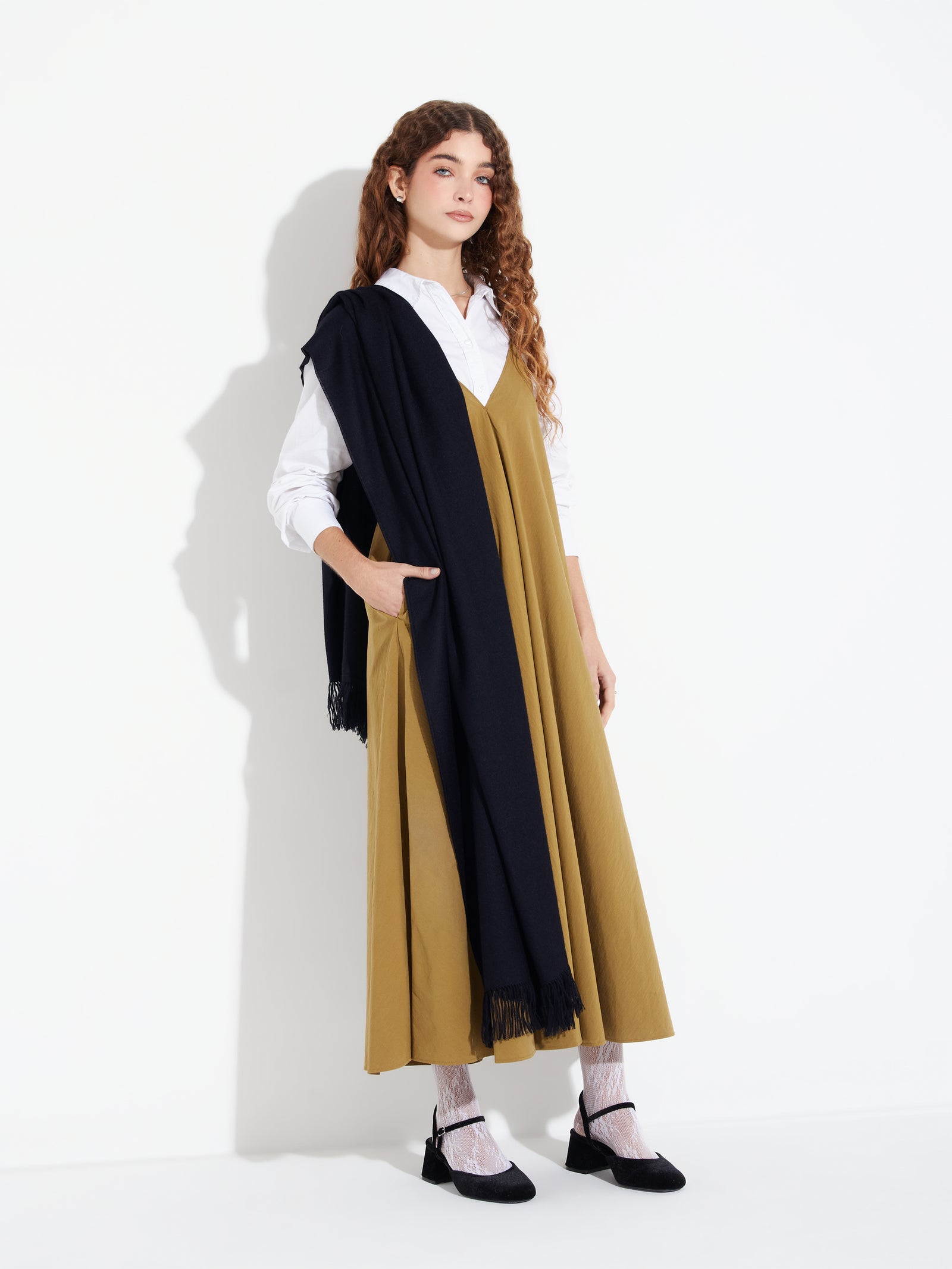 Jee Shawl Royal Alpaca Color Black