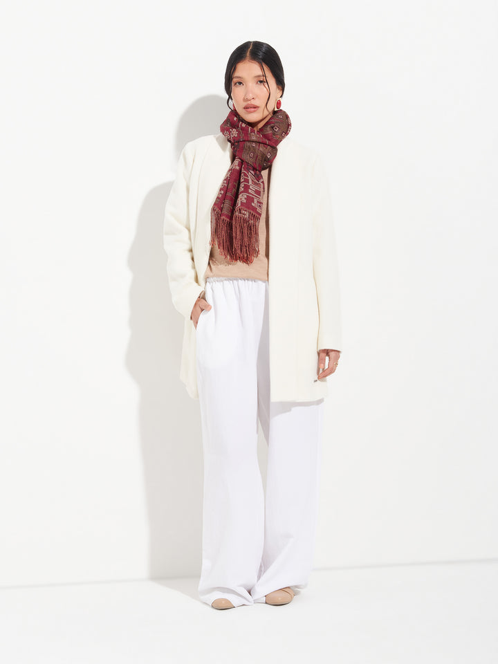 Nazca - 52 Shawl Baby Alpaca Color Red