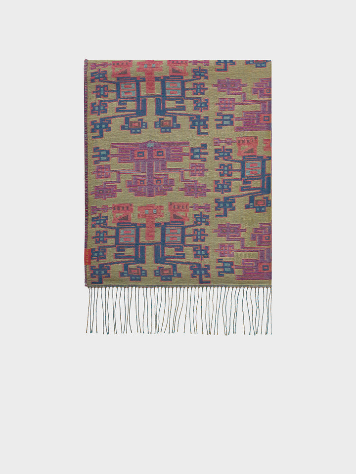 Nazca - 52 Shawl Baby Alpaca Color Purple