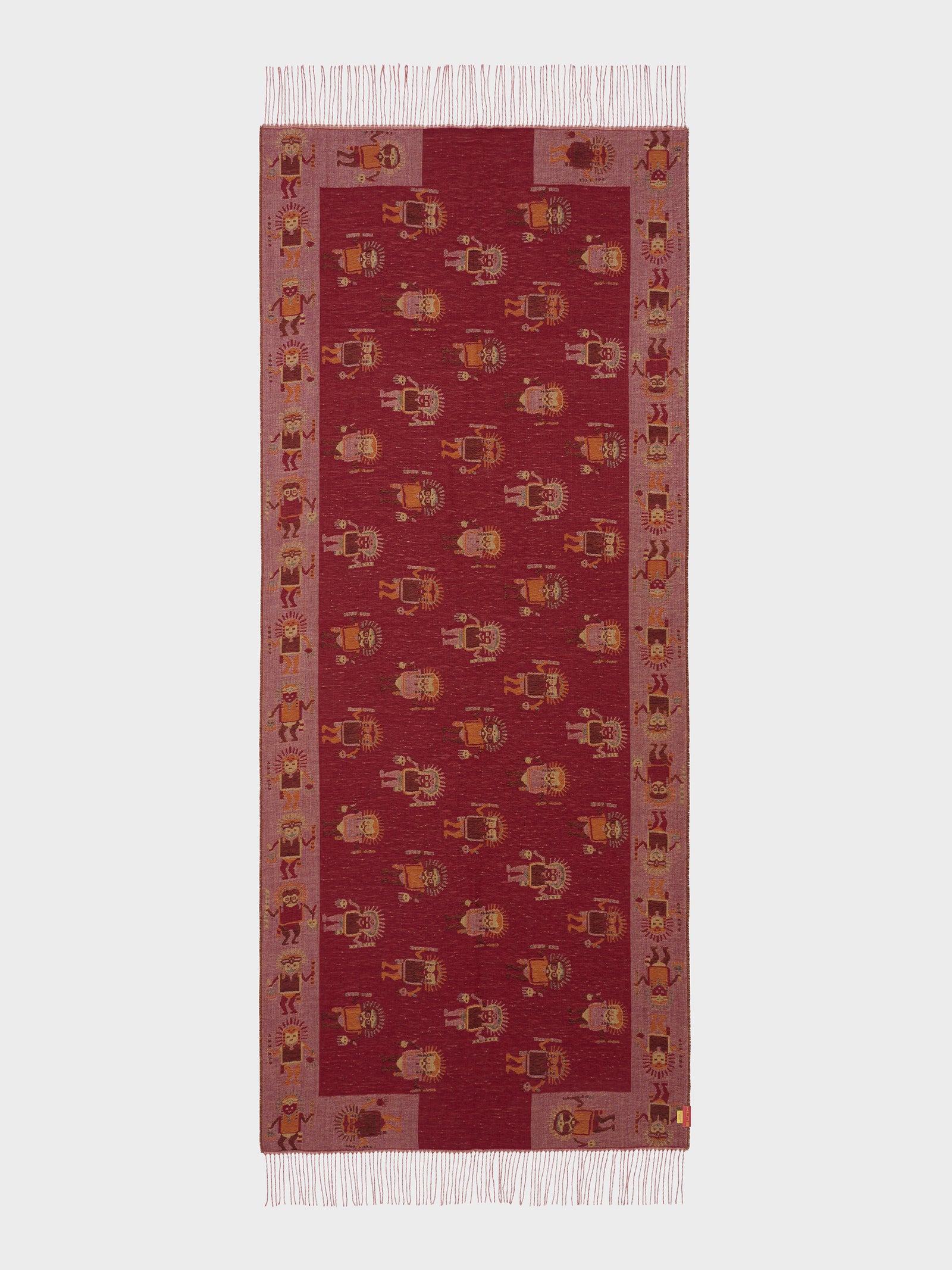 Nazca - 53 Chal Baby Alpaca Color Rojo