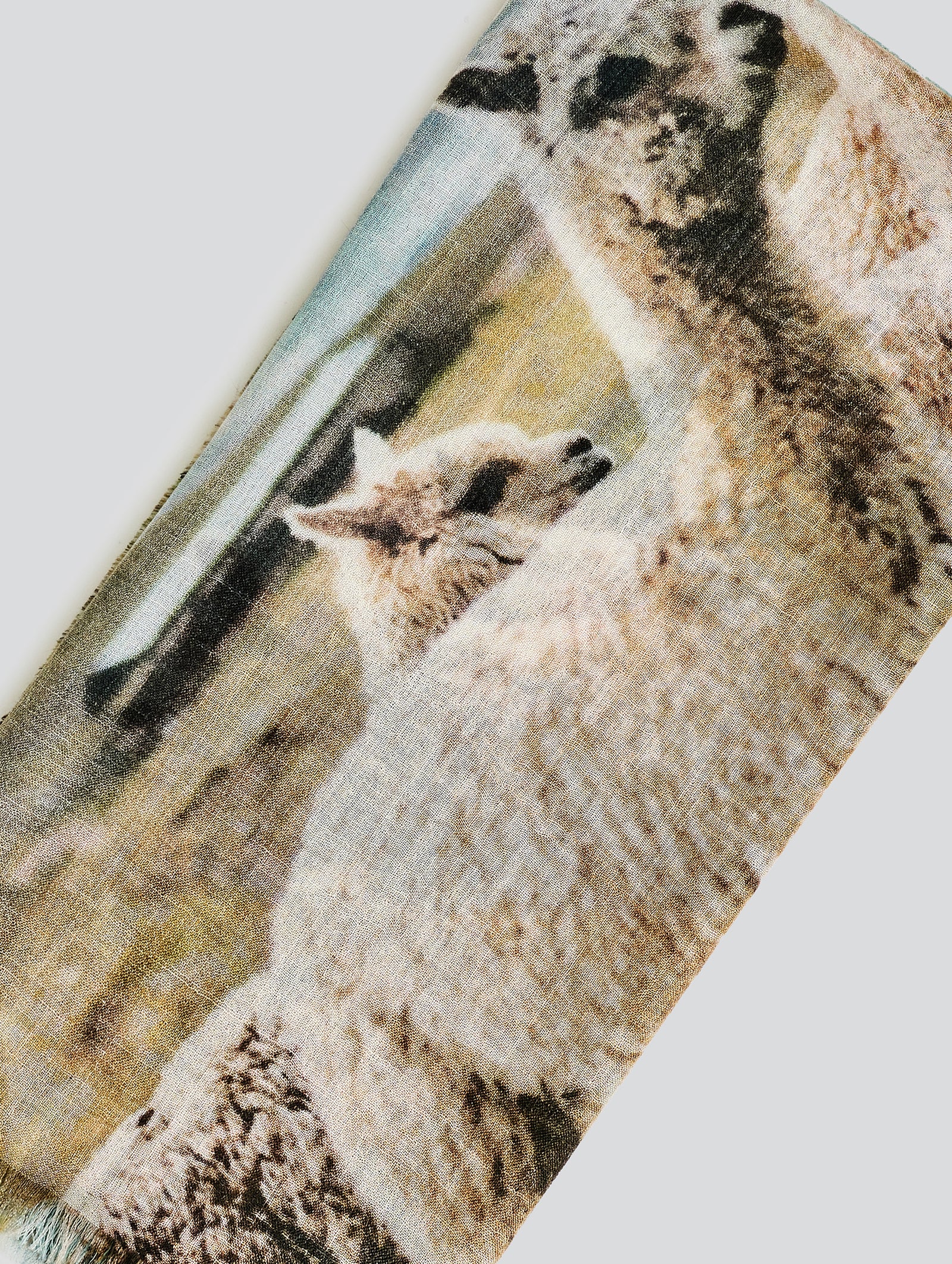 Yori Shawl Baby Alpaca Color Multicolor